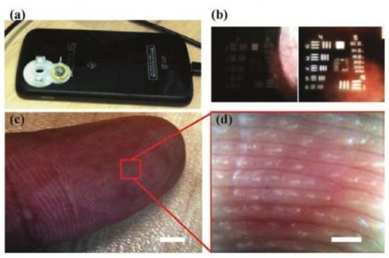 它能够把任何智能手机做成显微镜只需1美分